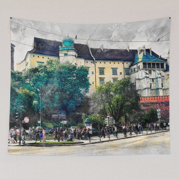 Item preview, Cracow art 2 Wawel #cracow #krakow #city designed and sold by JBJart.