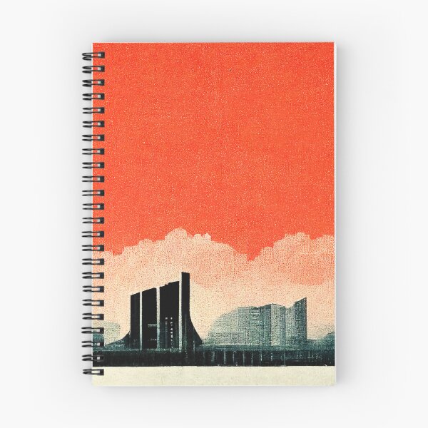 Item preview, Orange Architectural Landscape  designed and sold by afikreative.