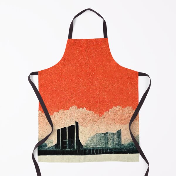 Item preview, Orange Architectural Landscape designed and sold by afikreative.