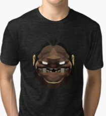 Pudge Low Poly Art Tri-blend T-Shirt