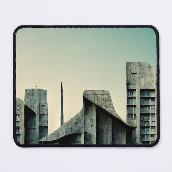 Item preview, Brutalist Architecture Building designed and sold by afikreative.