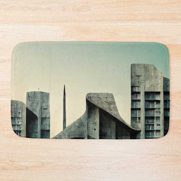Item preview, Brutalist Architecture Building designed and sold by afikreative.