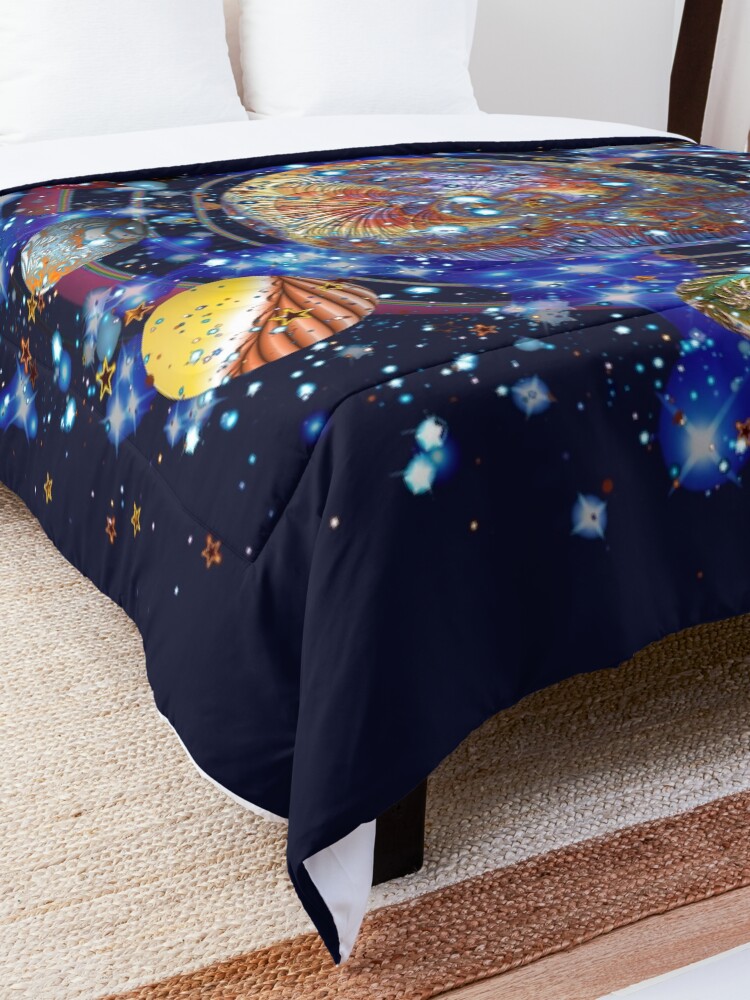 Alternate view of Galaxy Turvined Comforter