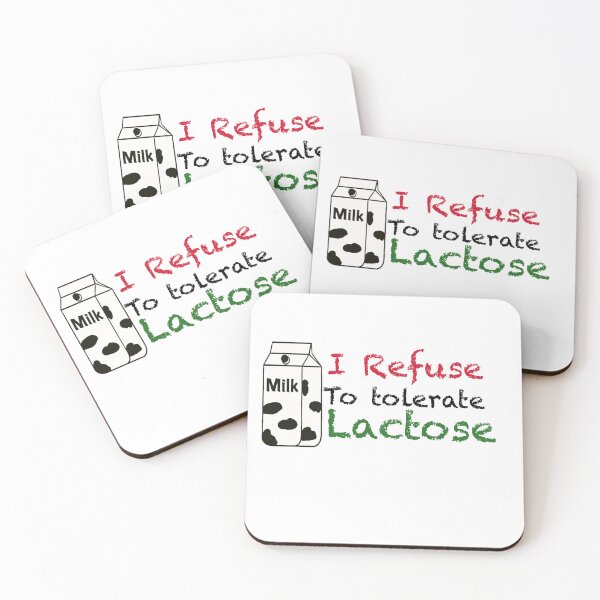 Item preview, I refuse to tolerate lactose designed and sold by Manar Altaweel.