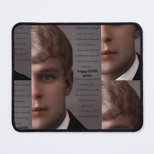 Item preview, Sergei Yessenin - quotes by a young poet designed and sold by silvapajic.