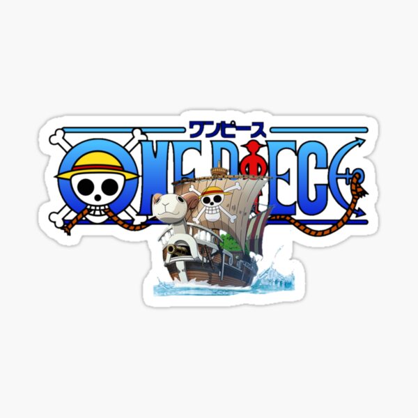 One Piece Going Merry Sticker for Sale by Dotsonart