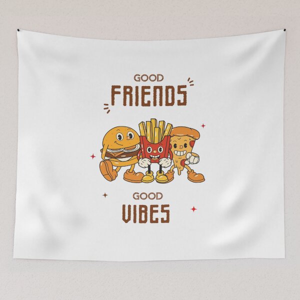 Item preview, Good Friends Good Vibes designed and sold by tnwbank.