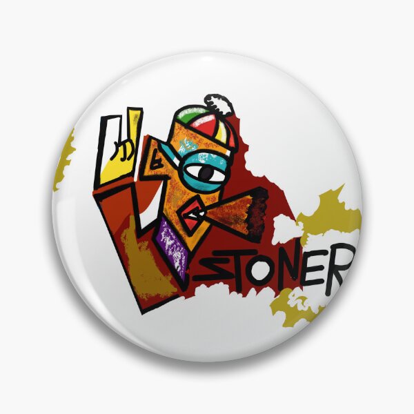 Item preview, THE COLORFUL STONER SKIER designed and sold by THE STONER.