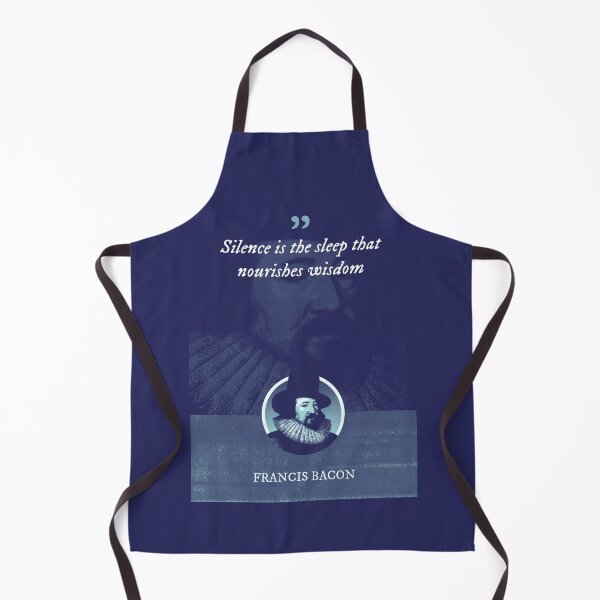 Item preview, Francis Bacon - Silence is the sleep that nourishes wisdom designed and sold by Syahrasi.