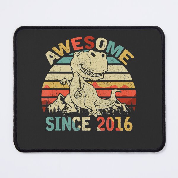 Item preview, Dinosaur 3rd Birthday Boy Gift Awesome Since 2016 designed and sold by Bowman63.