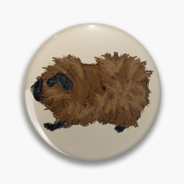 Item preview, Nice Artwork showing a californian-colored Abyssinian Guinea Pig designed and sold by JD's Shop.