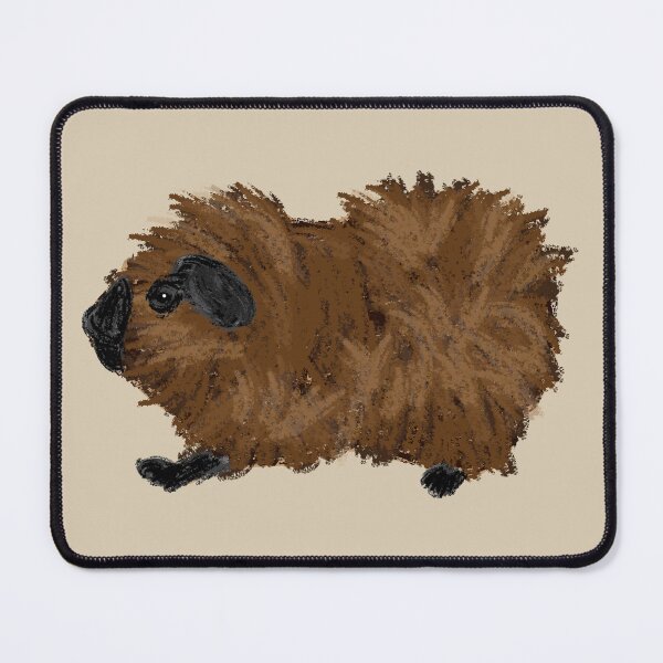 Item preview, Nice Artwork showing a californian-colored Abyssinian Guinea Pig designed and sold by JD's Shop.