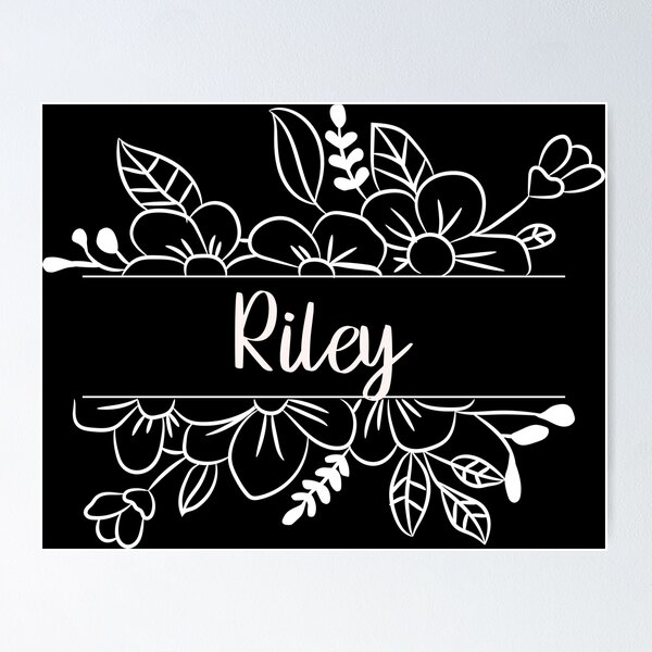 Riley Gallery Wall Art - Personalized Birthday Day Gift – LetterLuxe