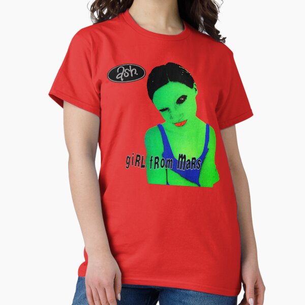 Item preview, Ash, 1977, Nu-Clear Sounds, Free All Angels, Girl From Mars, Vintage, Britpop designed and sold by ElasticaShirts.