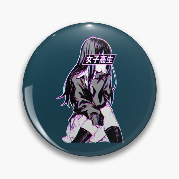 Item preview, SCHOOLGIRL GLITCH - SAD JAPANESE ANIME AESTHETIC designed and sold by BreannaKi.