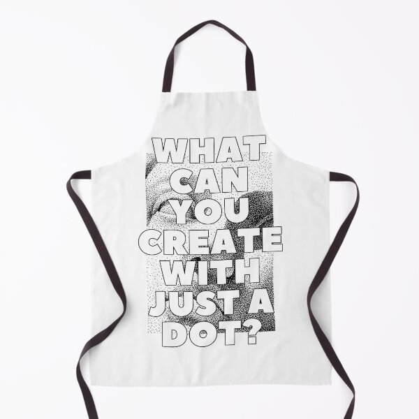Item preview, WHAT CAN YOU CREATE WITH JUST A DOT? black white / Cool and Funny quotes designed and sold by DRK7DSGN.