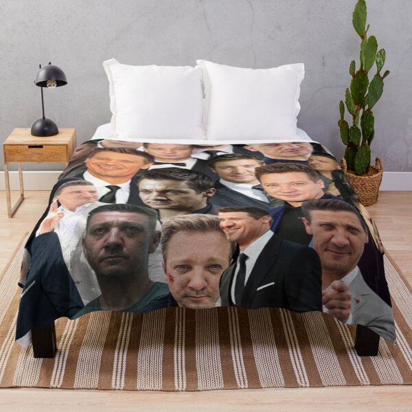 Item preview, jeremy renner photo collage designed and sold by T-shirtakStore.