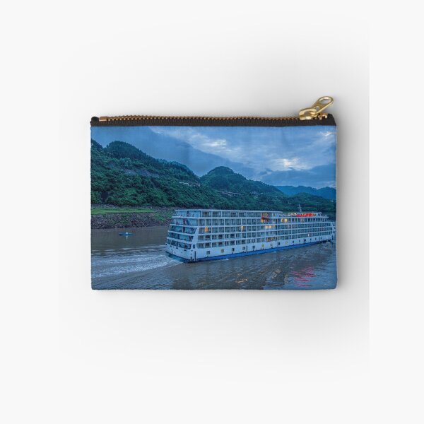 Item preview, China. Yangtze River Cruise. Cruise Ship in the Early morning. designed and sold by vadim19.