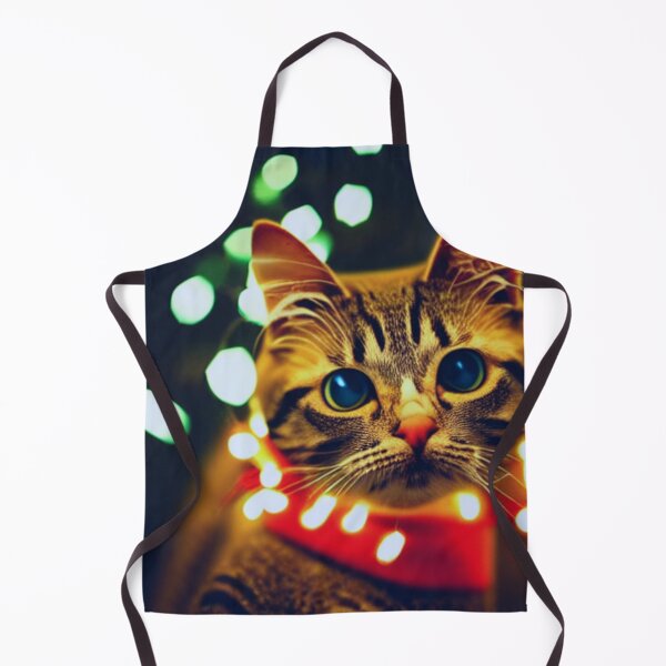 Item preview, Christmas cat with lights designed and sold by Music-design-22.
