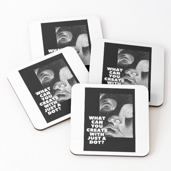 Item preview, WHAT CAN YOU CREATE WITH JUST A DOT? black box mod / Cool and Funny quotes designed and sold by DRK7DSGN.