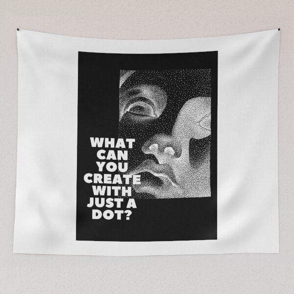 Item preview, WHAT CAN YOU CREATE WITH JUST A DOT? black box mod / Cool and Funny quotes designed and sold by DRK7DSGN.