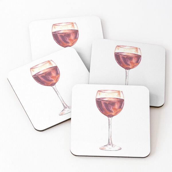 Artikelvorschau, Rotwein-Aquarell-Malerei entworfen und verkauft von shannengh.