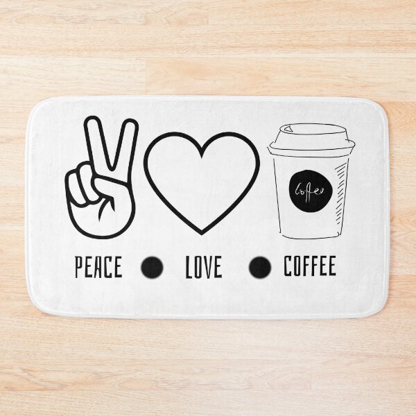 Item preview, Peace Love Coffee designed and sold by Saffarii.