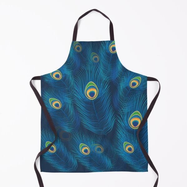 Item preview, Beautiful Vibrant Peacock feather pattern designed and sold by Raiko-art.