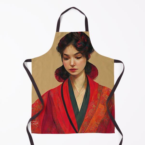 Item preview, Beautiful Japanese Woman Kimono designed and sold by afikreative.
