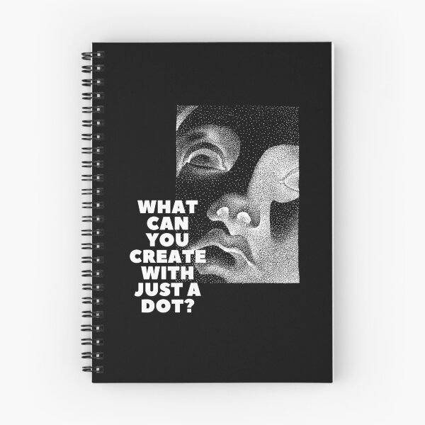 Item preview, WHAT CAN YOU CREATE WITH JUST A DOT? white mod / Cool and Funny quotes designed and sold by DRK7DSGN.