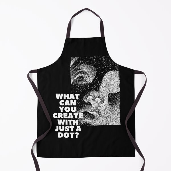 Item preview, WHAT CAN YOU CREATE WITH JUST A DOT? white mod / Cool and Funny quotes designed and sold by DRK7DSGN.