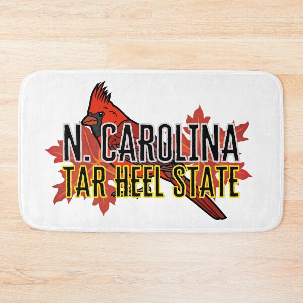 Item preview, North Carolina | Tar Heel State | Red Cardinal Maple Leaf designed and sold by State-Pride.