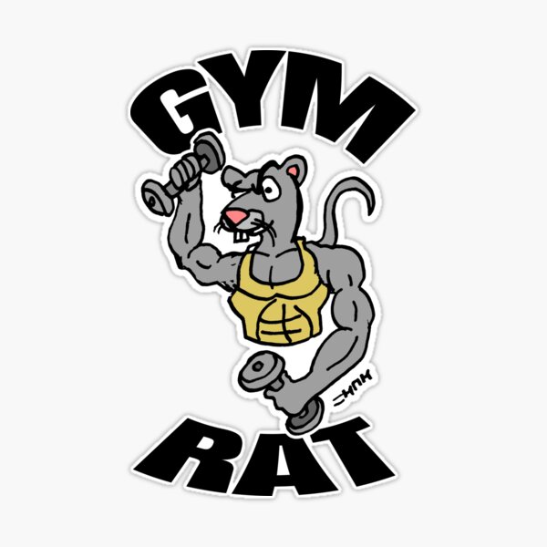 Gym Rats Sticker for Sale by Tony111