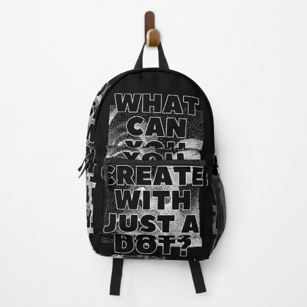 Item preview, WHAT CAN YOU CREATE WITH JUST A DOT? black box / Cool and Funny quotes designed and sold by DRK7DSGN.