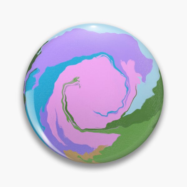 Item preview, meditative positive pattern// Abstract colorful pattern with purple, pink, blue, green and brown designed and sold by Orpaz Harush.