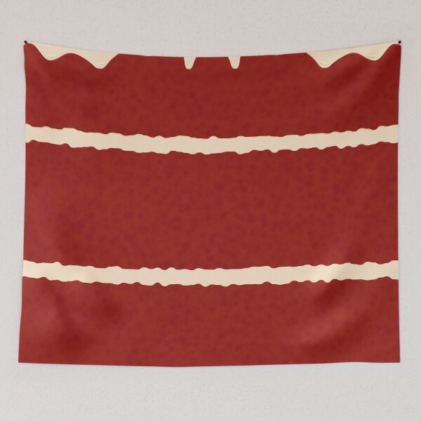 Item preview, Red Velvet Cake Slice designed and sold by S-L-B-Designs.