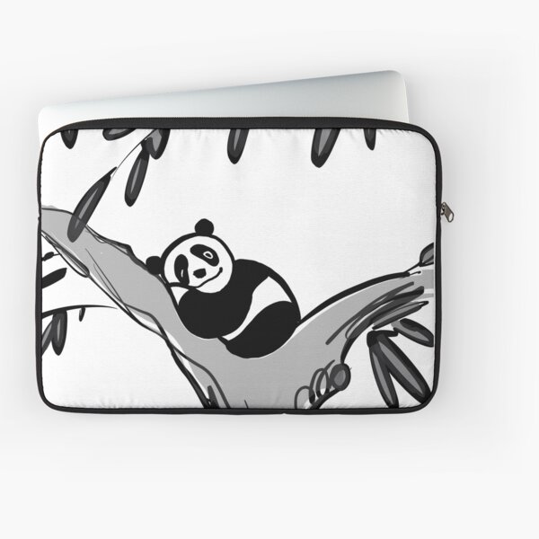 Panda on a tree Laptop Sleeve