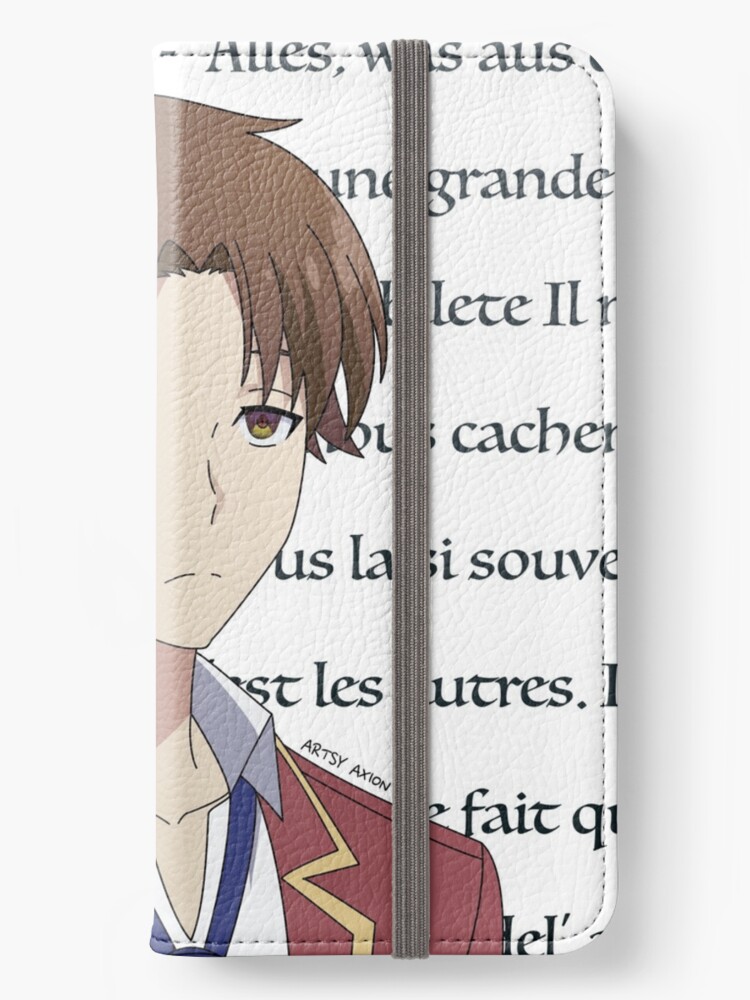 Kiyotaka Ayanokoji iPhone Case for Sale by CarolRedman958