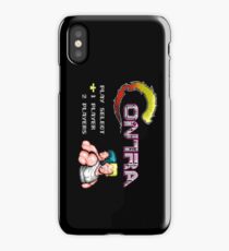 Contra Title iPhone Case/Skin