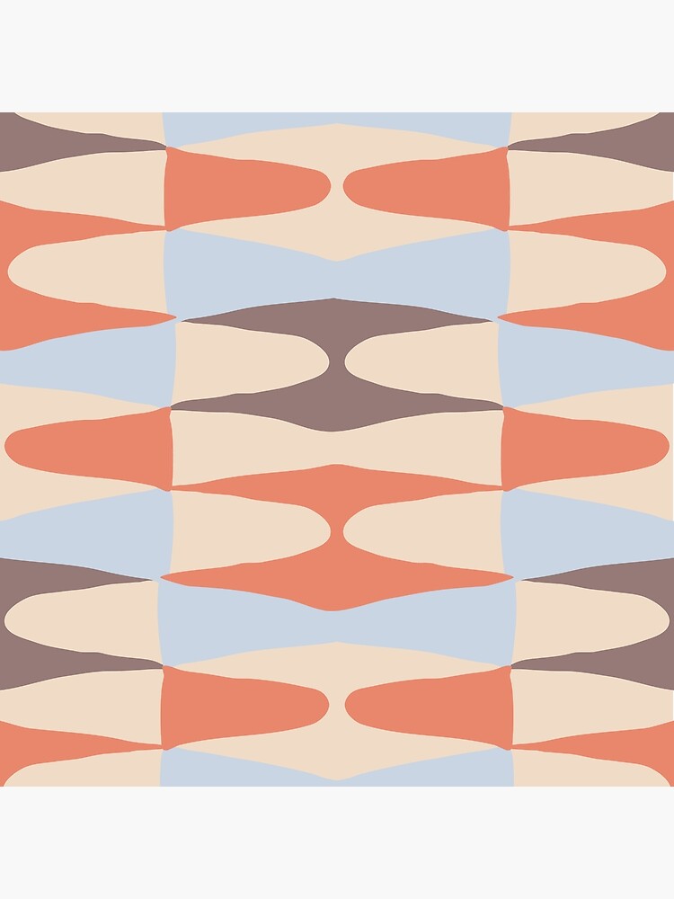 Zaha Blue Retro by caligrafica