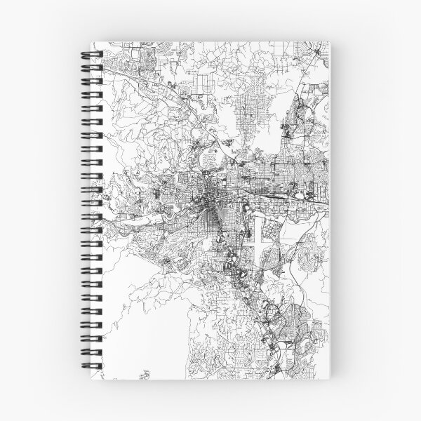 Item preview, Reno White Map designed and sold by multiplicitymap.