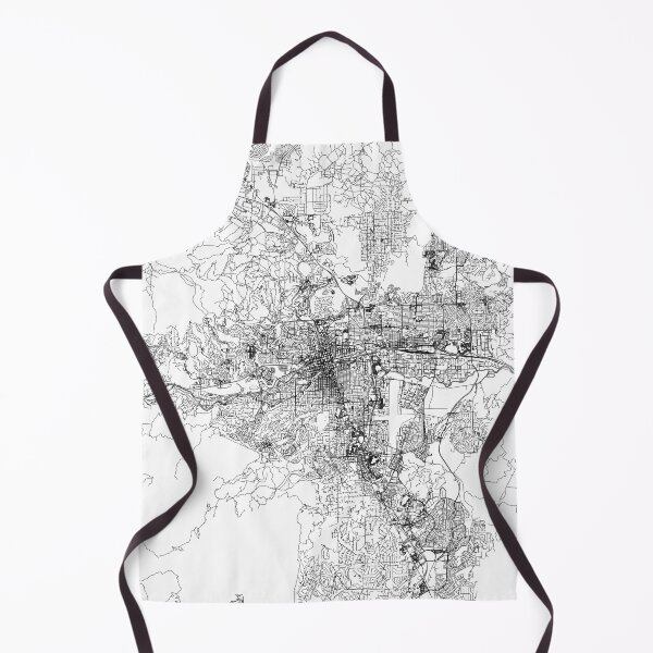 Item preview, Reno White Map designed and sold by multiplicitymap.