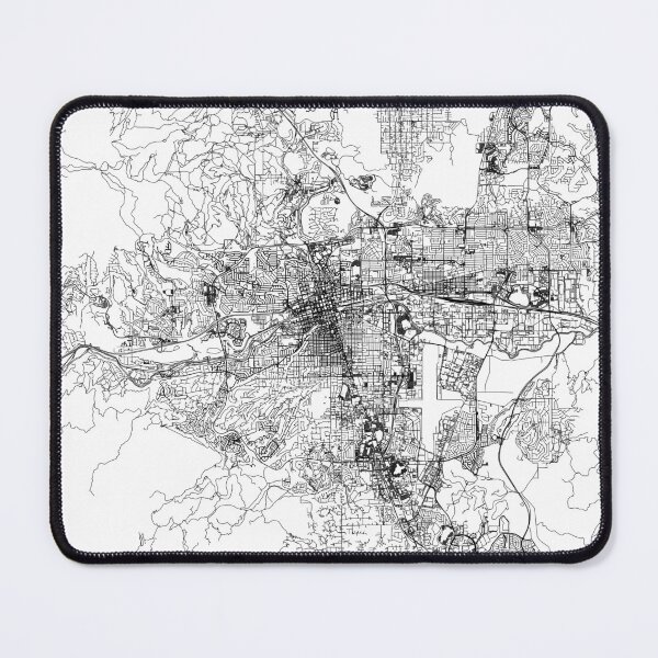 Item preview, Reno White Map designed and sold by multiplicitymap.