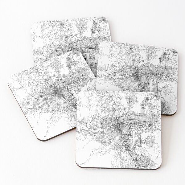 Item preview, Reno White Map designed and sold by multiplicitymap.