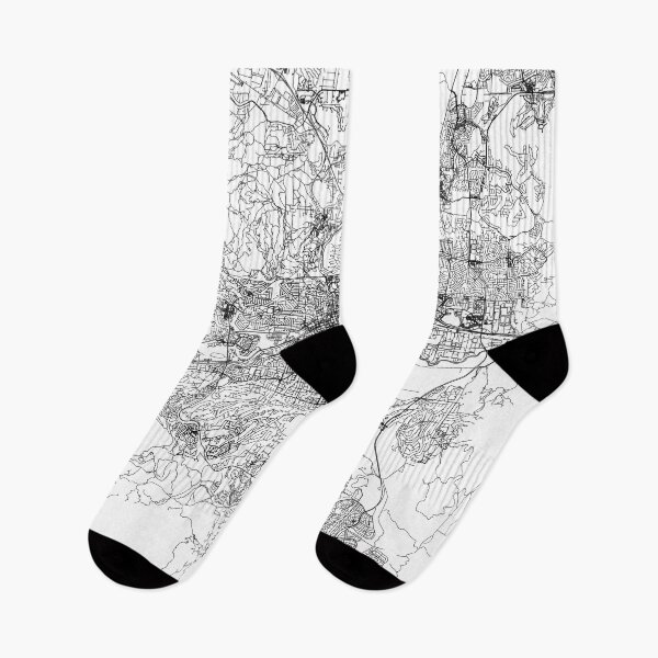 Item preview, Reno White Map designed and sold by multiplicitymap.