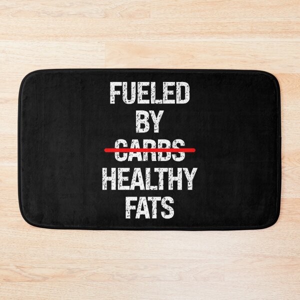 Item preview, Keto Enthusiast Fueled by Healthy Fats (Not Carbs) designed and sold by artfulnotebook.