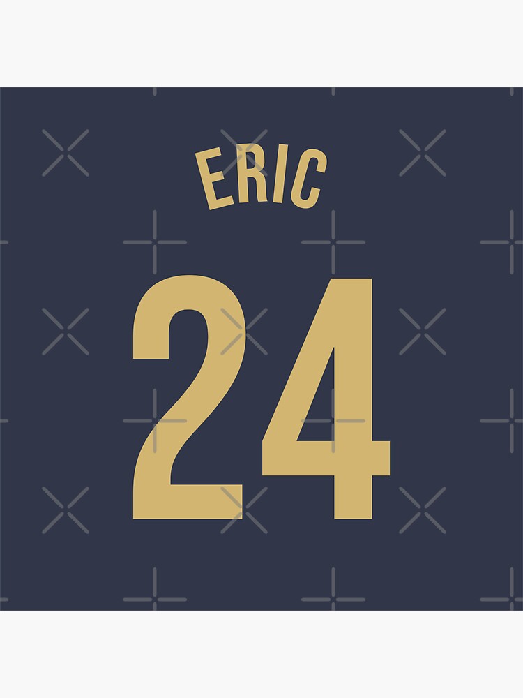 Eric 24 Home Kit 2223 Season Sticker For Sale By Gotchaface