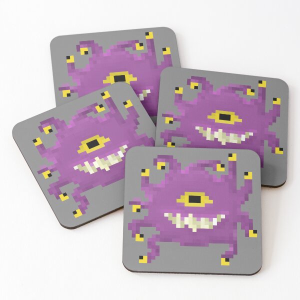 Item preview, Pixel Art D&D Monster | Beholder designed and sold by Emerald Makes.