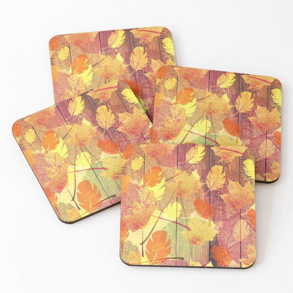 Item preview, Autumn vintage maple leaf patterns designed and sold by Astralia.