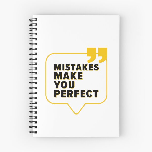 Item preview, Mistakes Make You Perfect message Message Box designed and sold by Salmaniix.